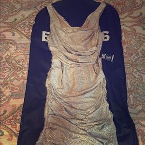 Gorgeous Gold Cocktail Dress